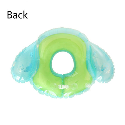 PVC Baby Inflatable Underarm Swim Ring with Side Flaps, Color:S-garmade.com
