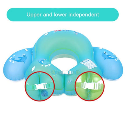 PVC Baby Inflatable Underarm Swim Ring with Side Flaps, Color:S-garmade.com