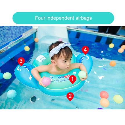 PVC Baby Inflatable Underarm Swim Ring with Side Flaps, Color:S-garmade.com