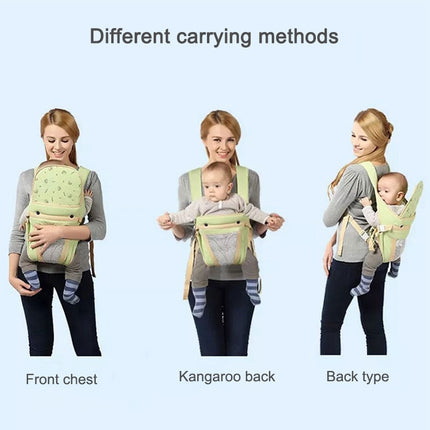 Summer Baby Breathable Carrier Simple Strap(Gray)-garmade.com