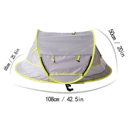 Travel Mosquito Net Ultralight Wei Portable baby beach tent(Gray)-garmade.com