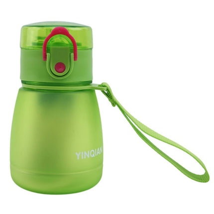 2 PCS Frosted Belly Cup With Straw Sealing Cup(Green)-garmade.com