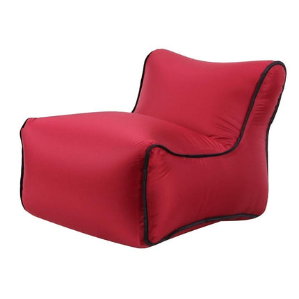 Waterproof Mini Inflatable Baby Seats SofaChair Furniture Bean Bag Seat Cushion(Wine red seat)-garmade.com