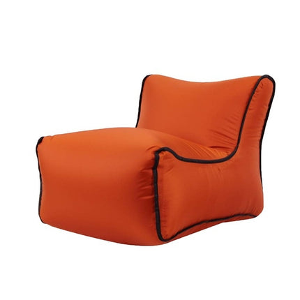 Waterproof Mini Inflatable Baby Seats SofaChair Furniture Bean Bag Seat Cushion(Orange seat)-garmade.com