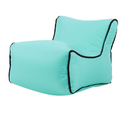 Waterproof Mini Inflatable Baby Seats SofaChair Furniture Bean Bag Seat Cushion(Lake green seat)-garmade.com