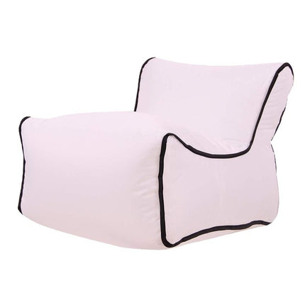 Waterproof Mini Inflatable Baby Seats SofaChair Furniture Bean Bag Seat Cushion(White seat)-garmade.com