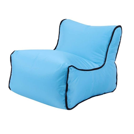 Waterproof Mini Inflatable Baby Seats SofaChair Furniture Bean Bag Seat Cushion(Sky blue seat)-garmade.com