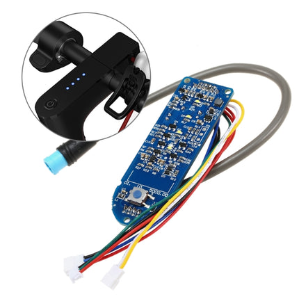 Electric Scooter Dashboard Battery Indicator Switch Panel Controller for Xiaomi Mijia M365 Electric Scooter-garmade.com