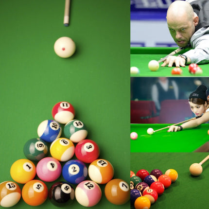 6 Red Dot Standard Training Billiards, Diameter: 57.2mm-garmade.com