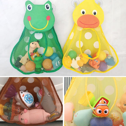 Baby Shower Toys Storage Organizer Kids Toy Storage Mesh Set For Bathroom(Frog)-garmade.com