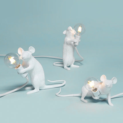 Mini Mouse Living Room Dining Room Bedroom Bedside Table Floor Lamp(Sitting Style)-garmade.com