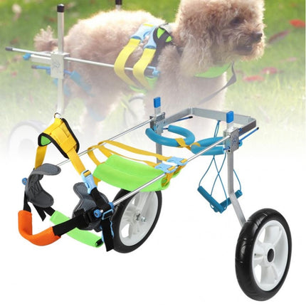 Pet Wheelchair Disabled Dog Old Dog Cat Assisted Walk Car Hind Leg Exercise Car For Dog/Cat Care, Size:XL-garmade.com