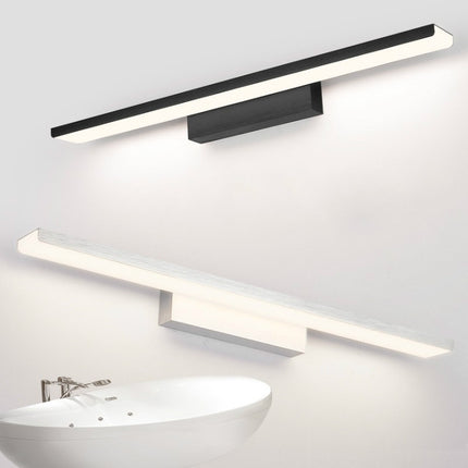 16W 41cm Warm White LED Dressing Light Simple Toilets Bathroom Mirror Light Decoration Lamps(Brush Black)-garmade.com