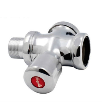 Stool Flush Valve Urinal Delay Valve Hand Press Flush Valve, Style:25 mm Alloy Small-garmade.com