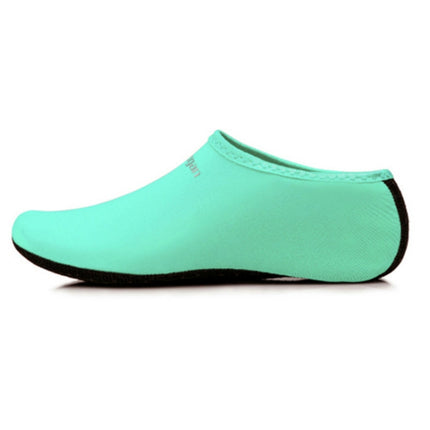 Yoogan Pair Unisex Outdoor Non-Slip Beach Socks for Swimming Diving Snorkeling, Shoe Size:XS（30-33）(Lake Blue)-garmade.com