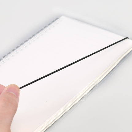 Hard Cover Dot Notebook Bandage Weekly Planner Agenda Diary School Supplies Journals Sketchbook, Size:B5(18x26CM)(Blank)-garmade.com