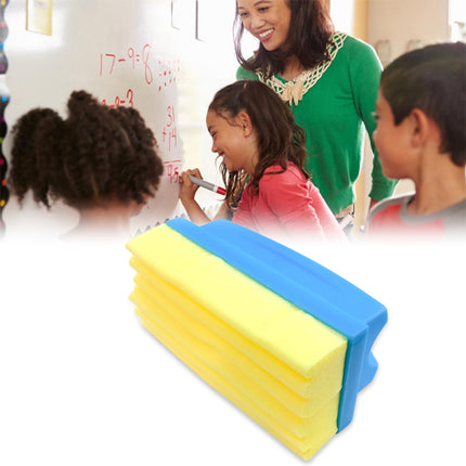 None Wet Sponge Eraser Strong Water Soluble Whiteboard Eraser, Siize:12x7x5.5cm Sponge Board Eraser-garmade.com
