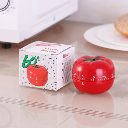 Creative Cute Tomato Shape Kitchen Mechanical Timer Alarm Reminder-garmade.com