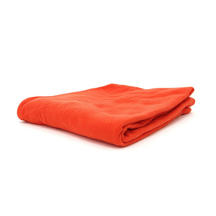 Outdoor Fleece Sleeping Bag Camping Trip Air Conditioner Dirty Sleeping Bag Separated By Knee Blanket During Lunch Break Thickened (Orange)-garmade.com