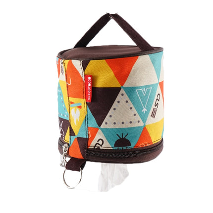 2 PCS Outdoor Camping Foldable Pumping Box Roll Paper Storage Bag(New Pattern)-garmade.com