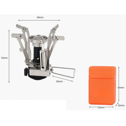 Outdoor Camping Mini Stove Picnic Stove Integrated With Electronic Ignition Stove-garmade.com