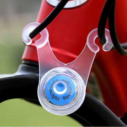 10 PCS Outdoor Camping Tent Silicone Hanging Lamp LED Bicycle Warning Taillight(Color)-garmade.com