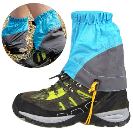 Outdoor Mountaineering Sandproof Waterproof Tearproof Legging Protective Case(Blue )-garmade.com