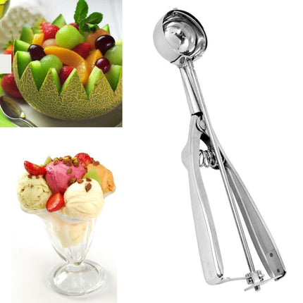 Thick Stainless Steel Ice Cream Spoon Fruit Digging Spoon 4cm-garmade.com