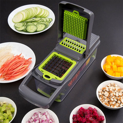 Vegetable Cutter Kitchen Slicer Fruit Cutter Potato Peeler Carrot Cheese Grater Vegetable Slicer-garmade.com