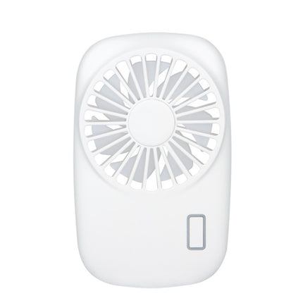 Portable Hand Held USB Rechargeable Mini Fan(White)-garmade.com
