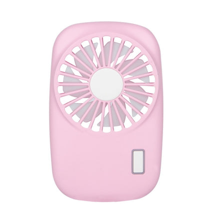 Portable Hand Held USB Rechargeable Mini Fan(Pink)-garmade.com
