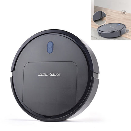 WT-04 Charging Mini Smart Sweeping Robot Lazy Home Automatic Cleaning Machine (Black)-garmade.com