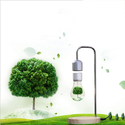 16W Magnetic Levitation Decoration Technology Toy Bend LED Floating Bulb Home Table Lamp-garmade.com
