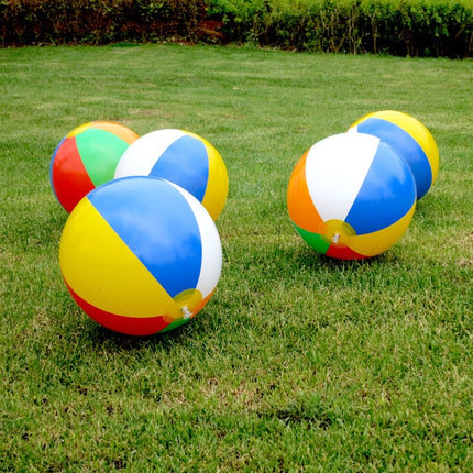 3 PCS Colorful Inflatable Ball Outdoor Beach Pool Water Toys, Random Color Delivery-garmade.com