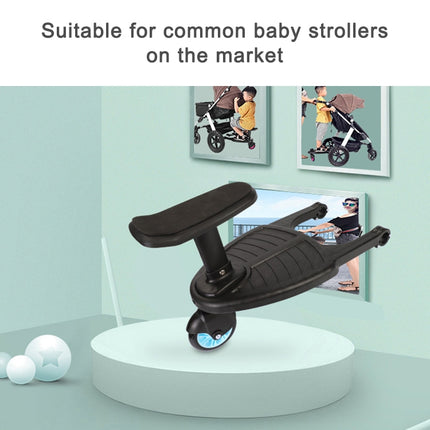 Baby Stroller Standing Board Stroller Accessory Outdoor Activity Board(Blue)-garmade.com