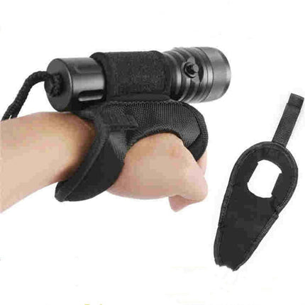 Outdoor Diving Cloth Flashlight Wrist Strap Fixing Belt Support Arm Sleeve-garmade.com