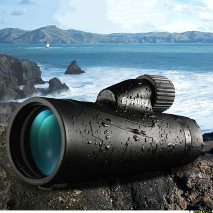 Eyeskey Outdoor HD Portable Monocular Binoculars Mobile Telescope Low-light Night Vision Monoscope Fishing Telescope(12X50)-garmade.com