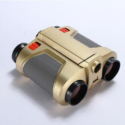 Children Night Vision Device 4X30 Binoculars with Lights Adjustable Focus Telescope-garmade.com