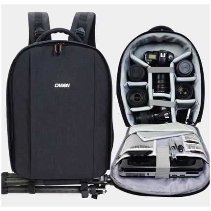 CADeN USB SLR Camera Bag Professional Waterproof Portable Unisex Camera Bag-garmade.com