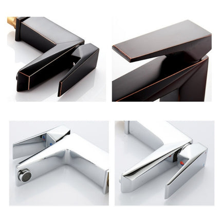 Hardware Faucet Bathroom Hot & Cold Water Faucet, Specification: Electroplating 81502-garmade.com