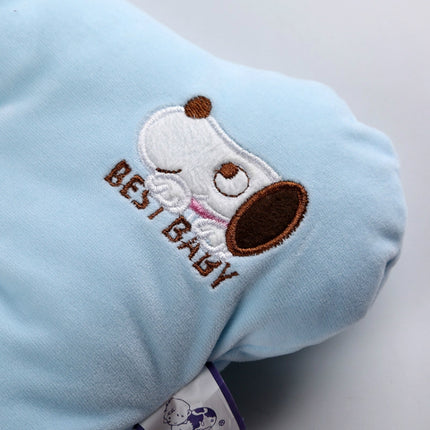 2 PCS Four Seasons Cervical Protection Anti-head Stereotype Baby Pillow(Blue)-garmade.com