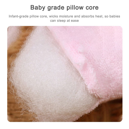 Baby Breathable Elephant Neck Cervical Pillow Anti-head Correction Head Shape Pillow(Purple)-garmade.com