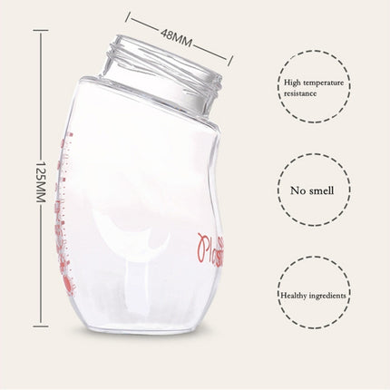 Baby Silicone Glass Bottles Drop-proof and Flatulence-proof Glass Baby Bottle(Style 1 Coffee)-garmade.com