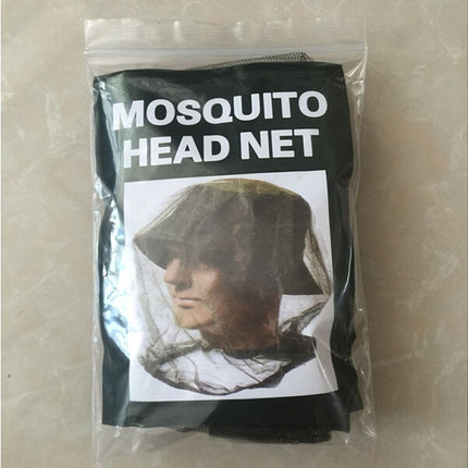 Anti-mosquito Bee Insect Net Hat Head Face Protection Net Cover Travel Camping Protector-garmade.com