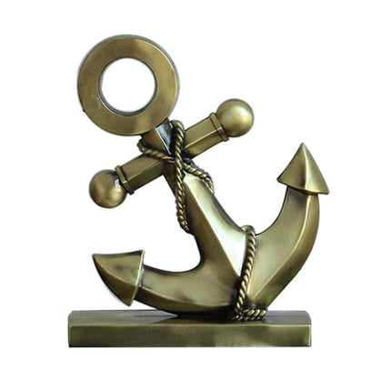 Retro Wrought Iron Anchor Model Ornaments Creative Counter Display Decoration Furnishings-garmade.com