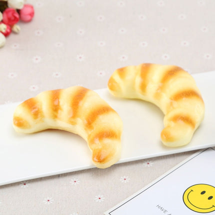 Simulation Bread Model PU Small Horns Bread Ornaments Photography Props Home Decoration Window Display-garmade.com