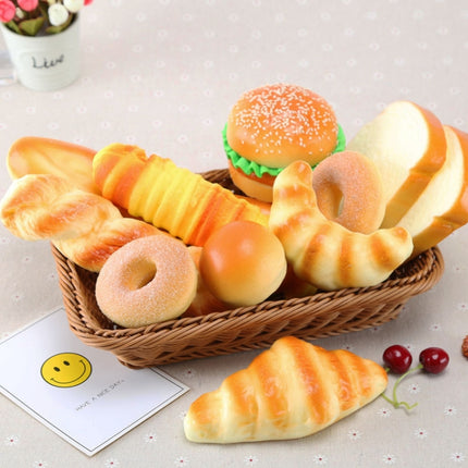 PU Simulation Small Caterpillar Bread Model Photography Props Home Decoration Window Display-garmade.com