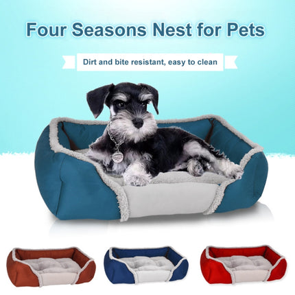 Creative Cat Litter Pad Autumn Winter Warm Dog Bed Pet Breathable Nest, Size:S (Brown)-garmade.com
