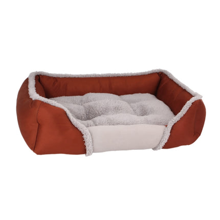 Creative Cat Litter Pad Autumn Winter Warm Dog Bed Pet Breathable Nest, Size:M (Brown)-garmade.com