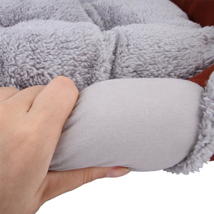 Creative Cat Litter Pad Autumn Winter Warm Dog Bed Pet Breathable Nest, Size:XL (Light Blue)-garmade.com